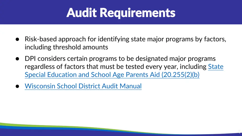 audit requirements audit requirements 3