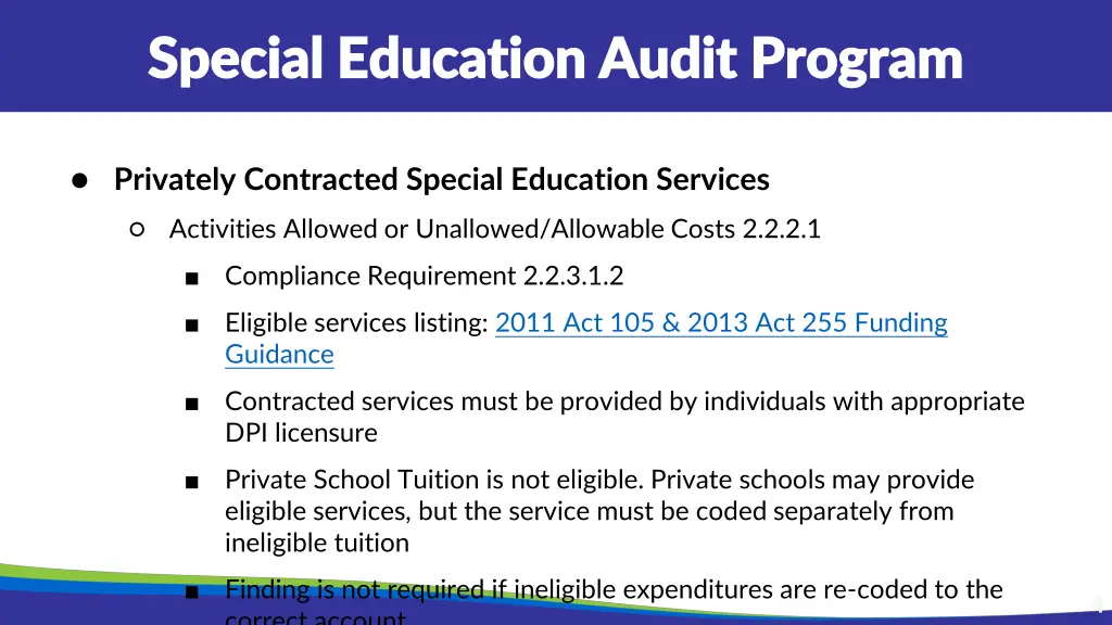 special education audit program special education 3