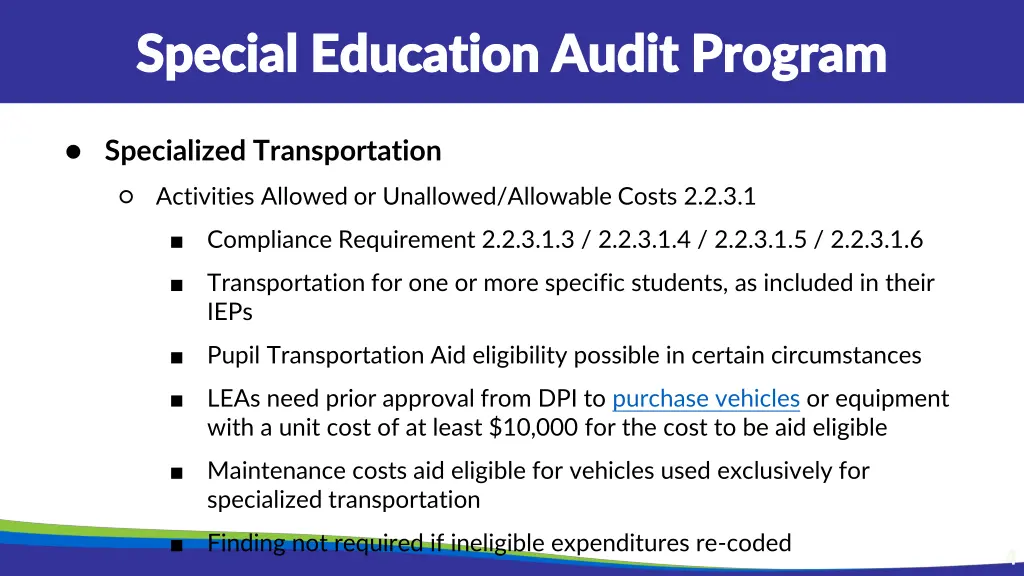 special education audit program special education 4