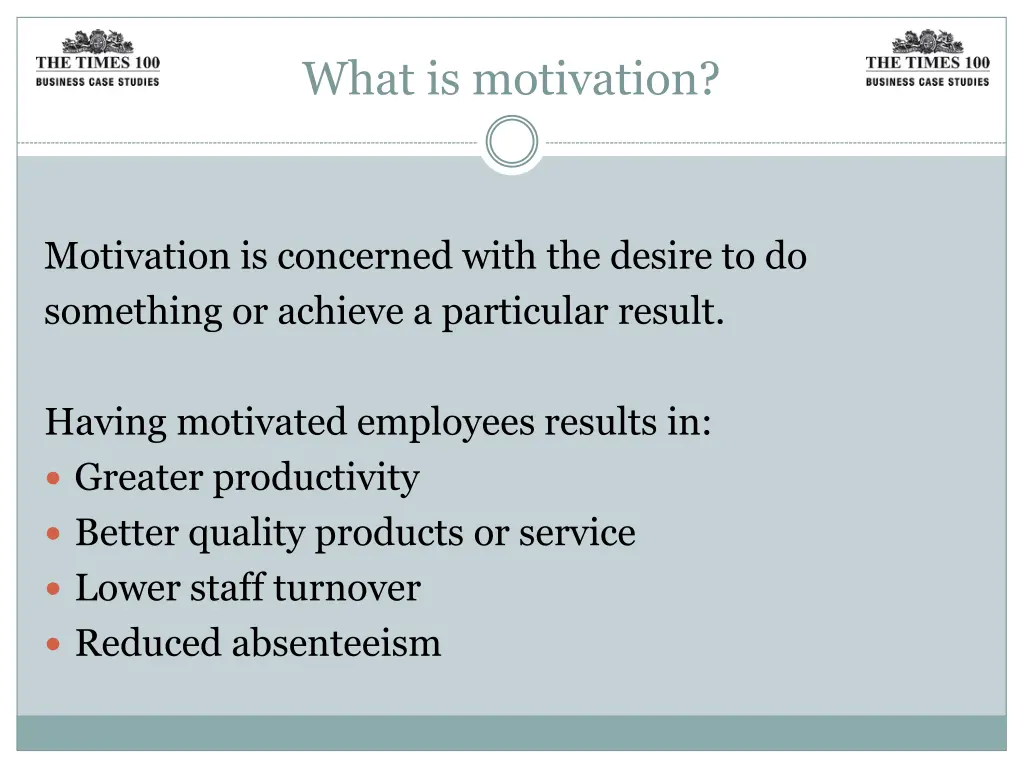 what is motivation