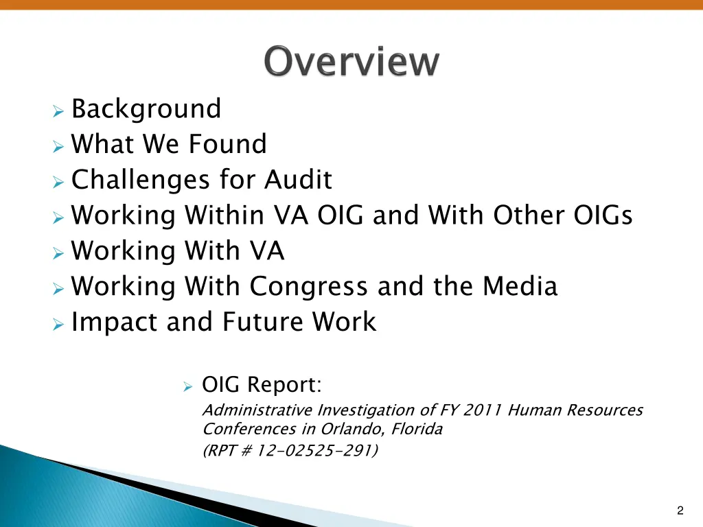 background what we found challenges for audit