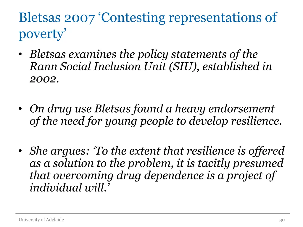 bletsas 2007 contesting representations of poverty