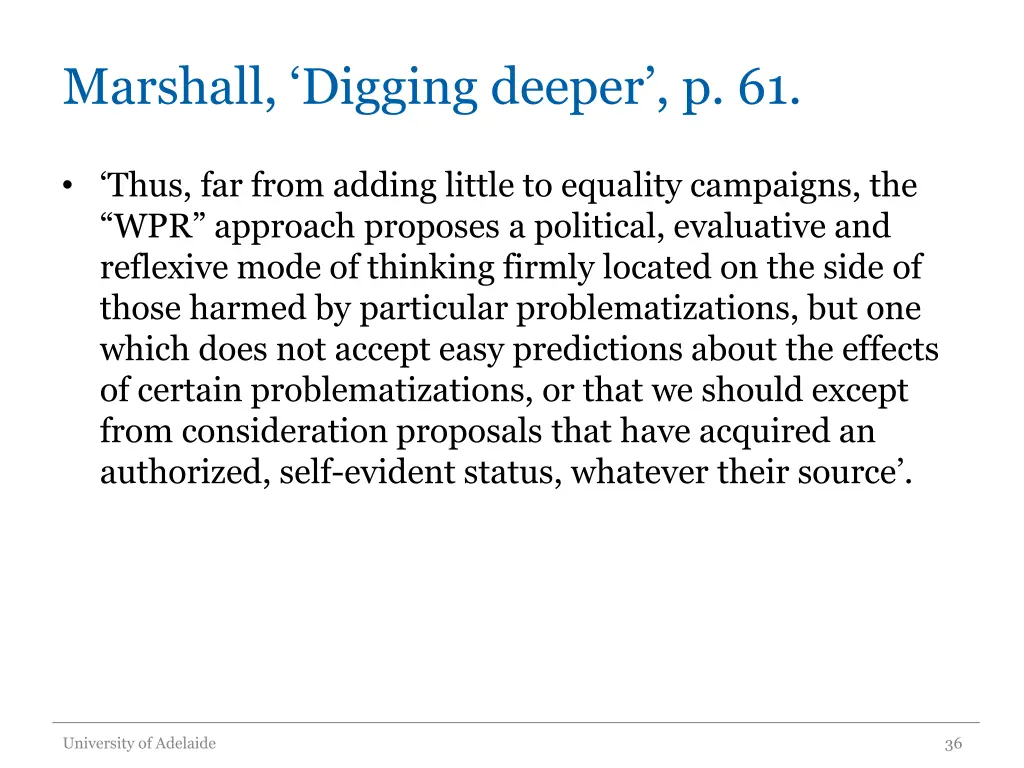 marshall digging deeper p 61