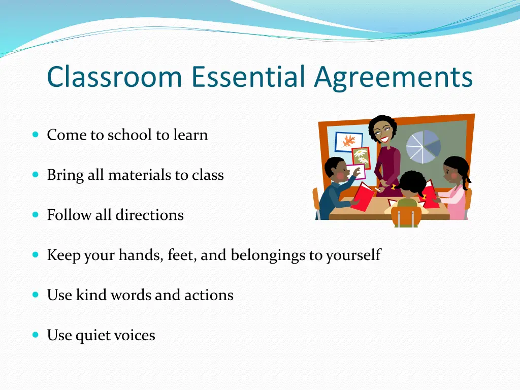 classroom essential agreements