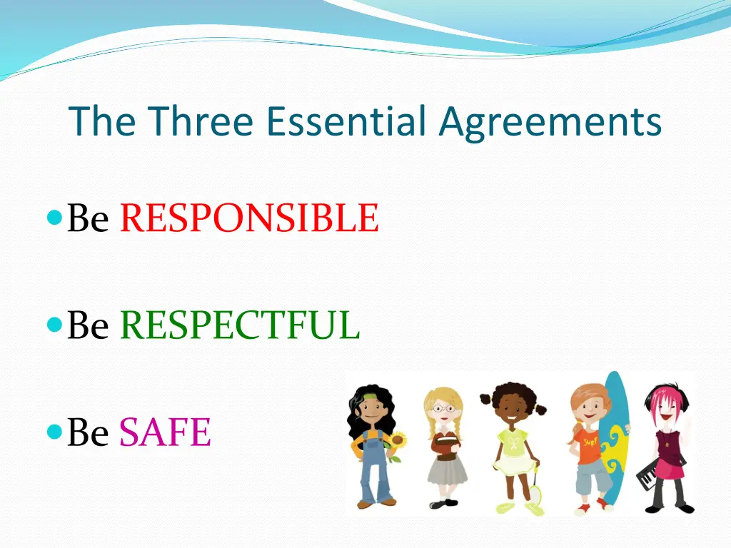 the three essential agreements 1