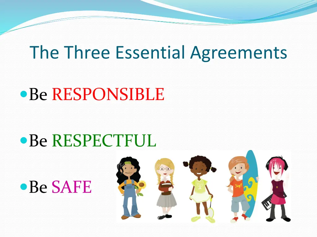 the three essential agreements