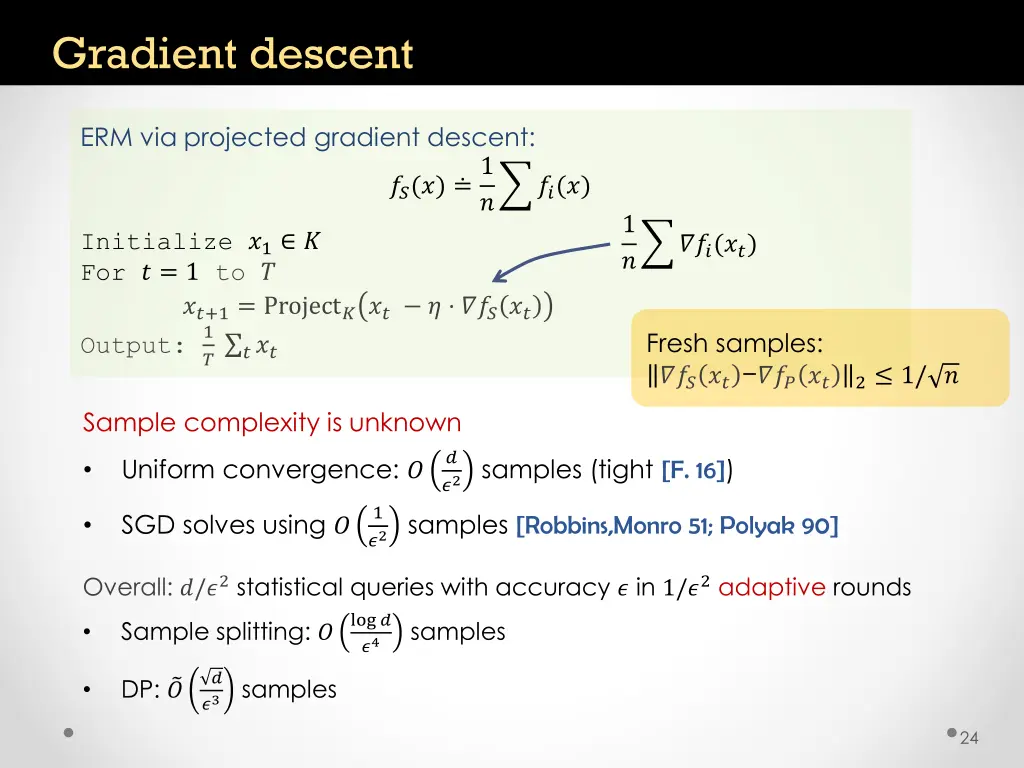 gradient descent