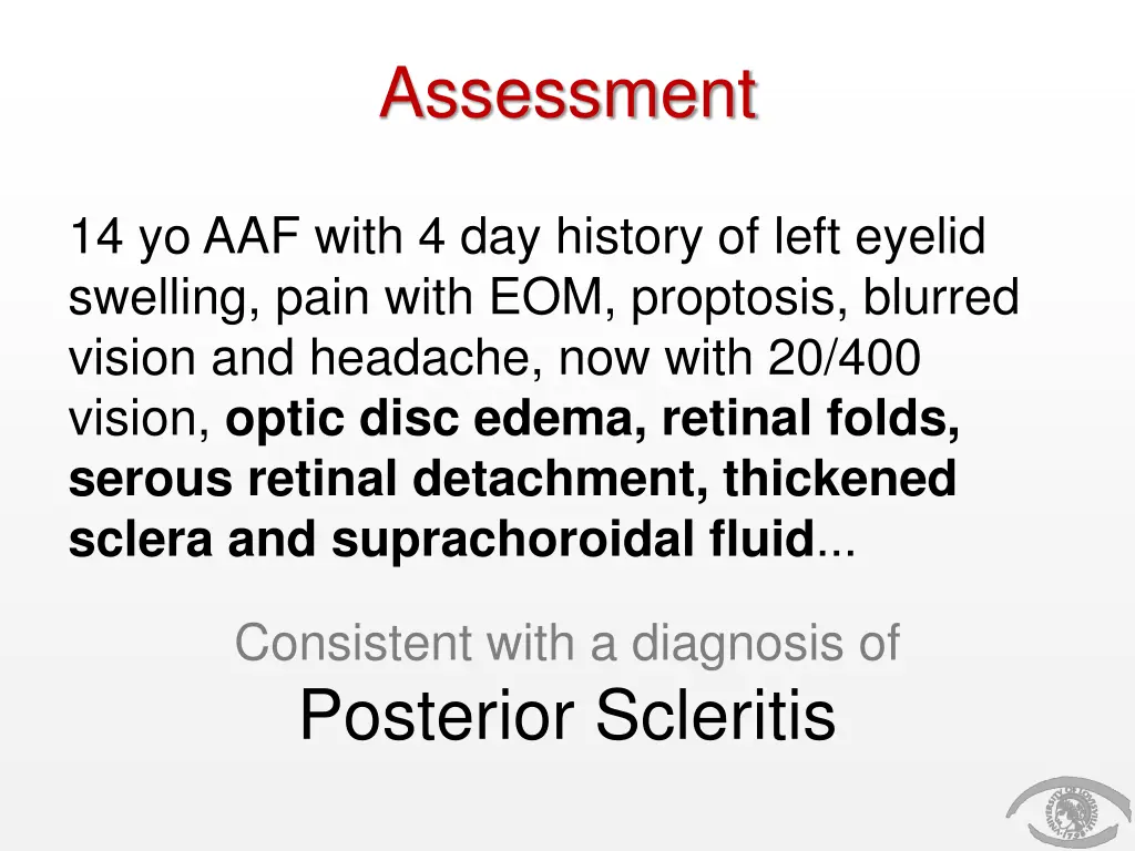 assessment