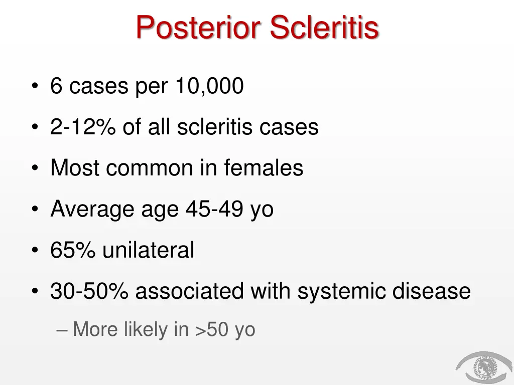 posterior scleritis