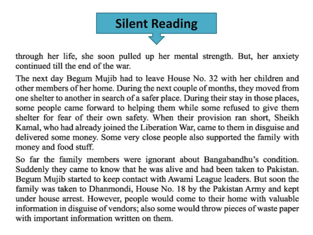 silent reading 1