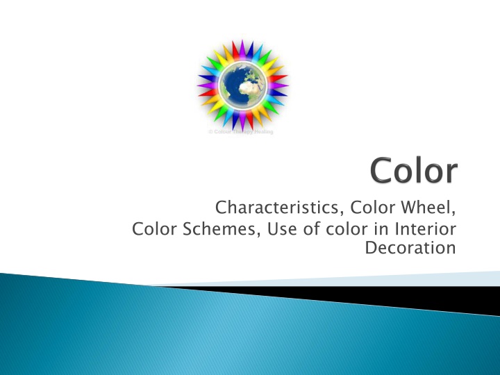 characteristics color wheel color schemes