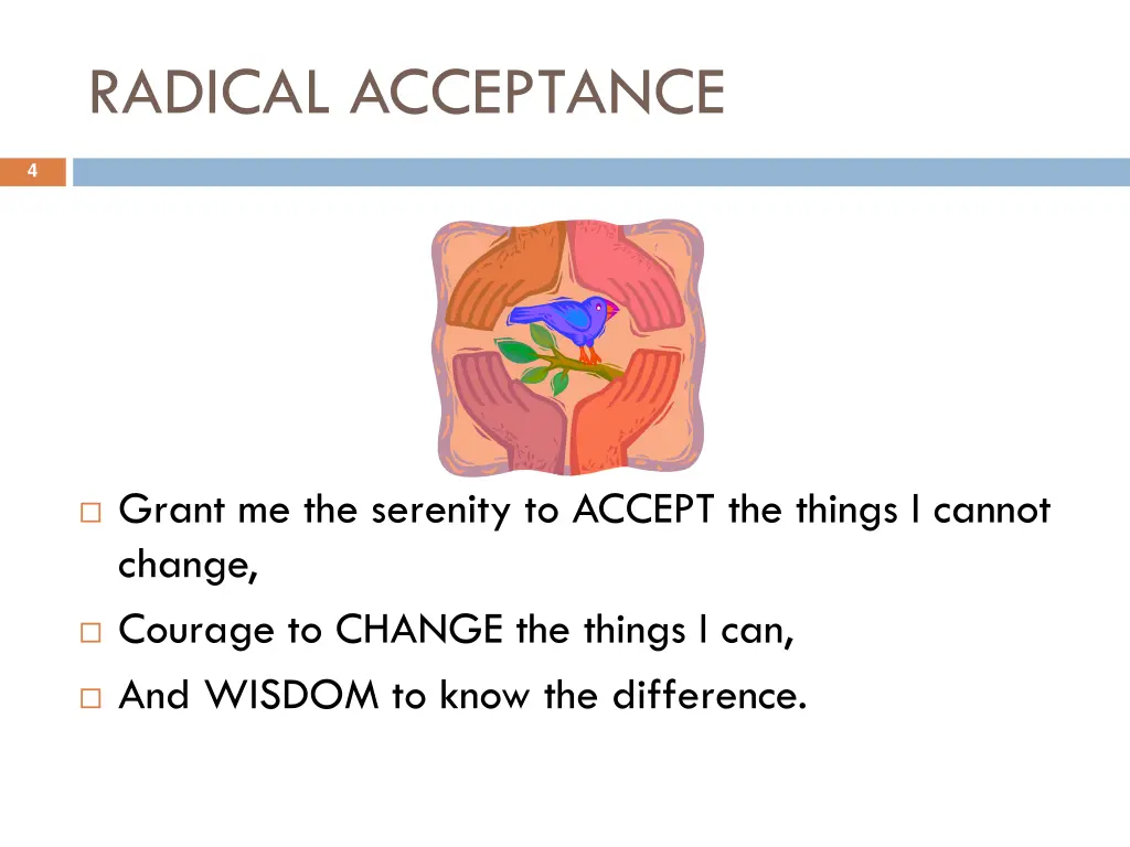 radical acceptance