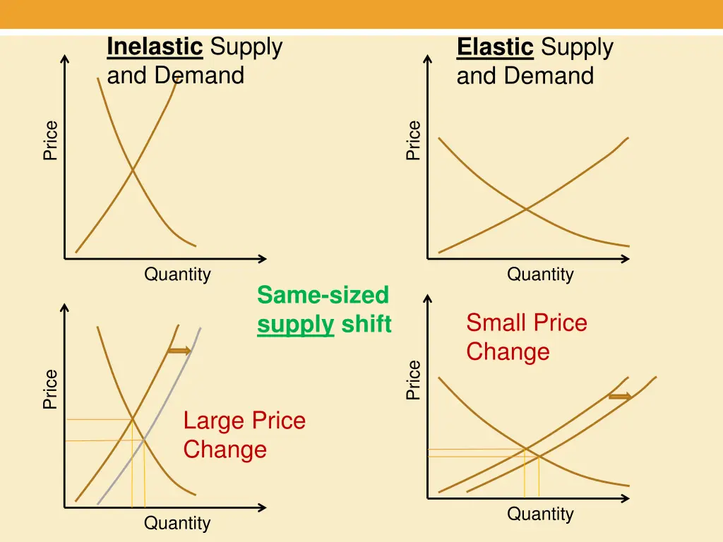 inelastic supply and demand 1