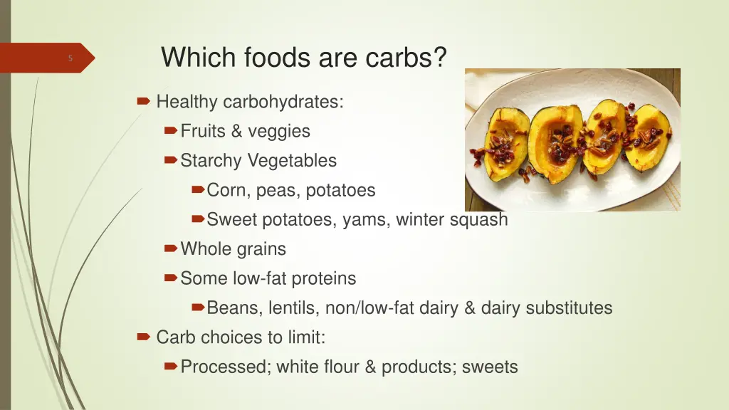 which foods are carbs