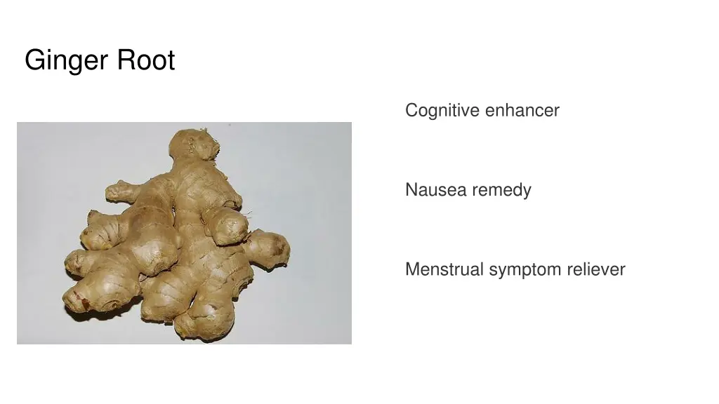 ginger root