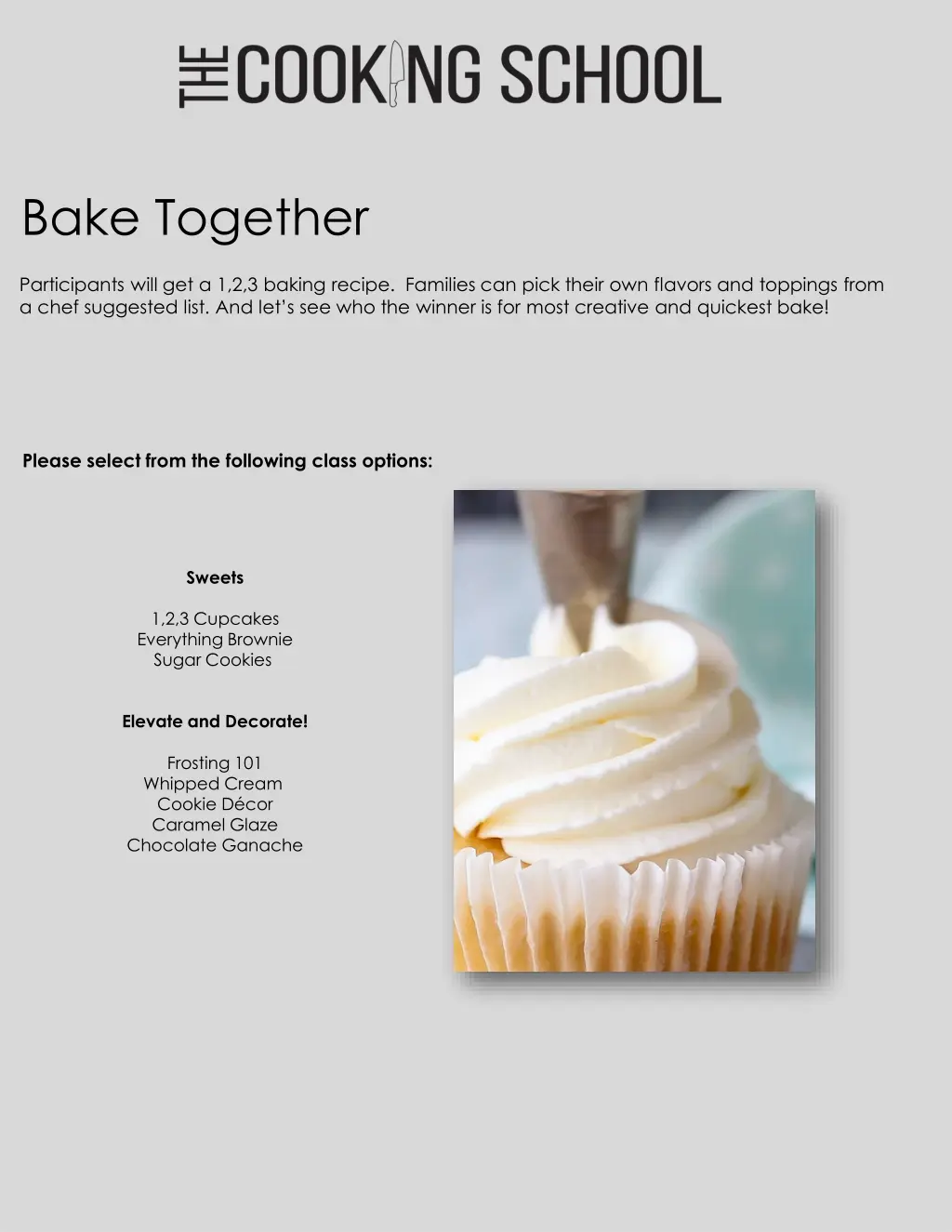 bake together