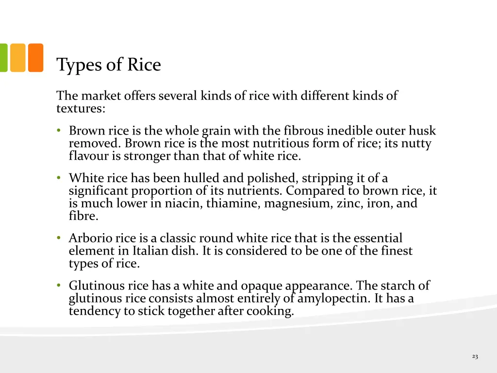 types of rice 1