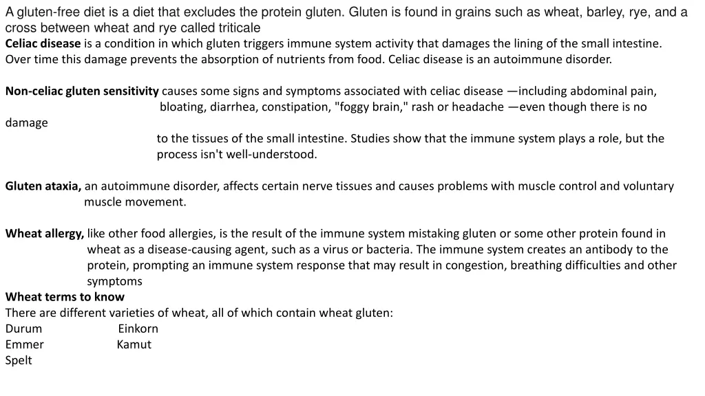 a gluten free diet is a diet that excludes