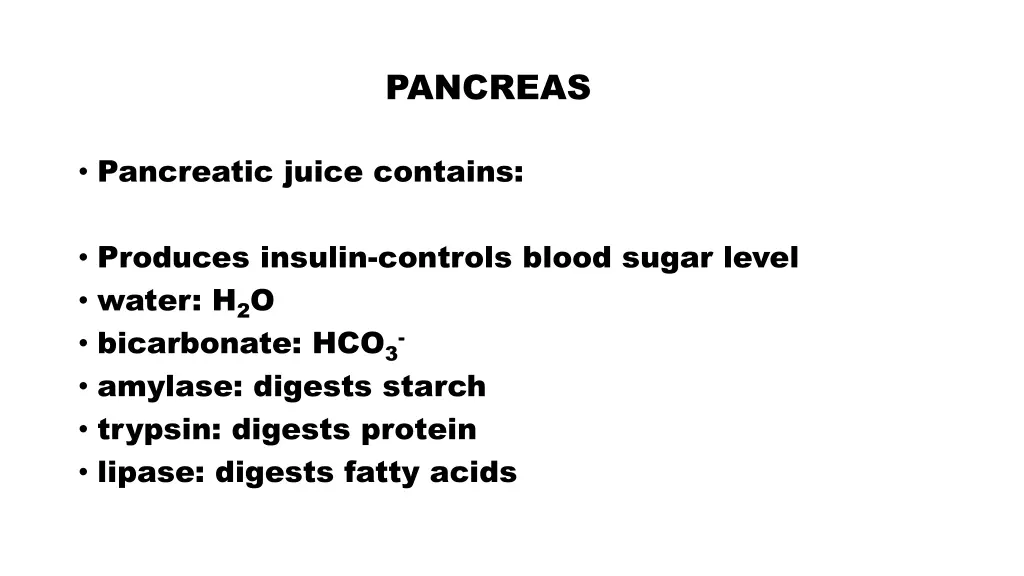 pancreas