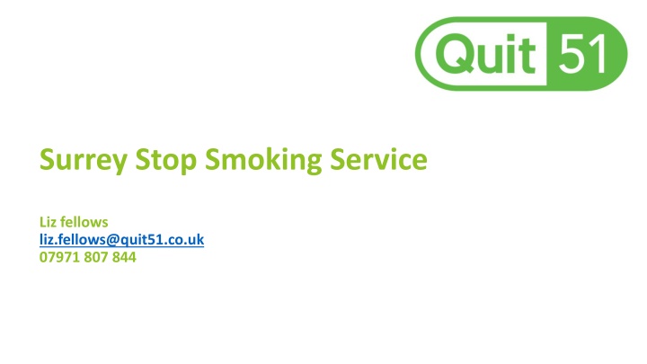 surrey stop smoking service