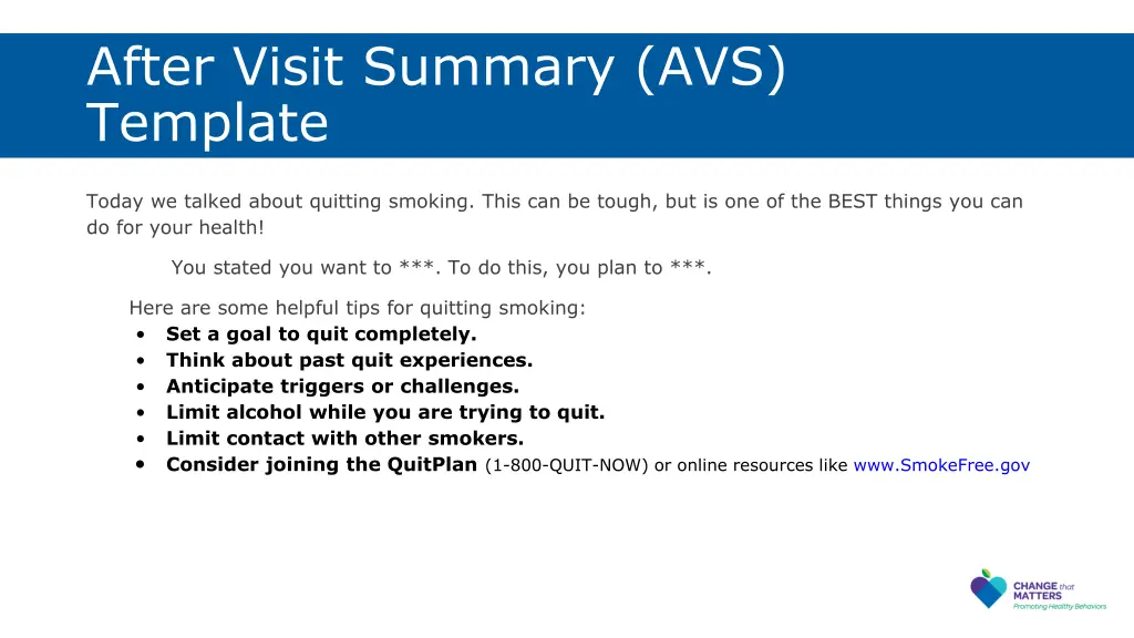 after visit summary avs template