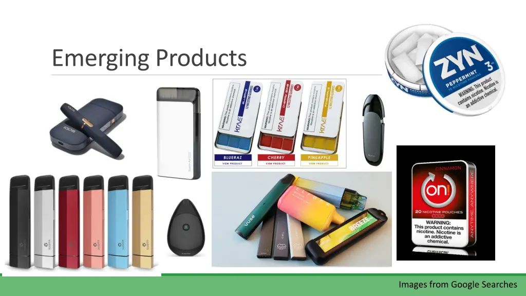 emerging products