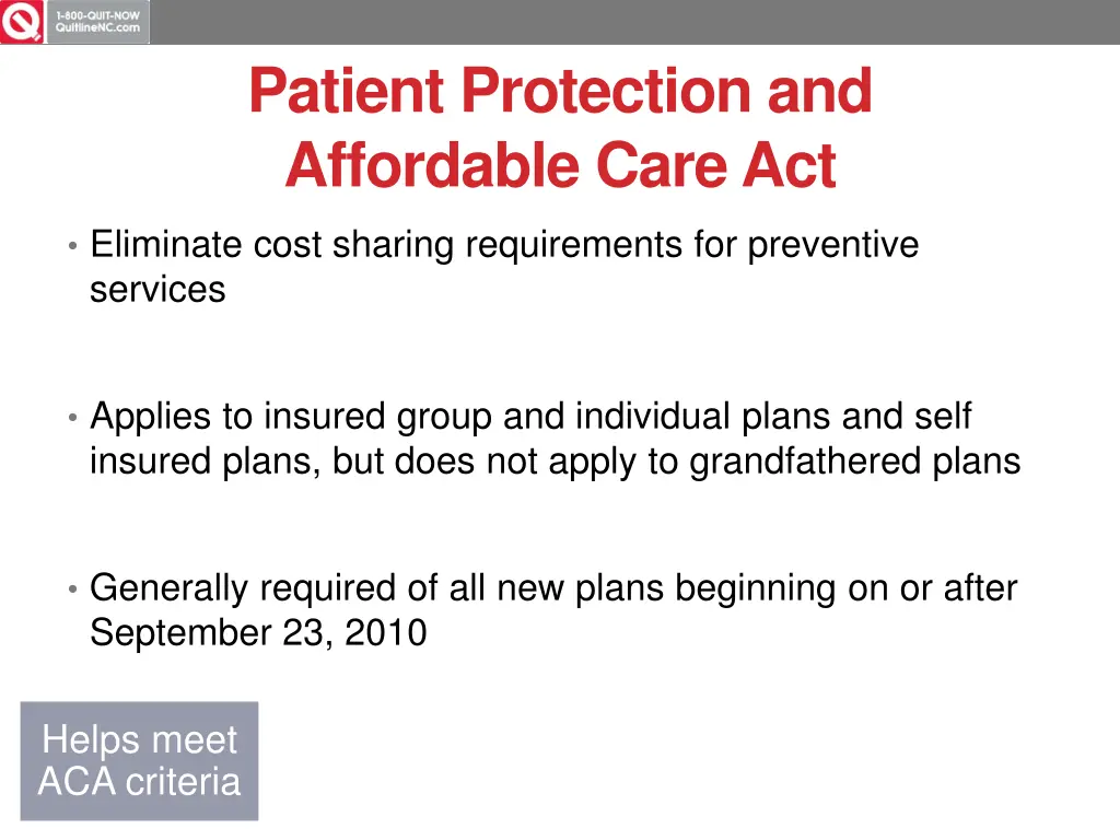 patient protection and affordable care act