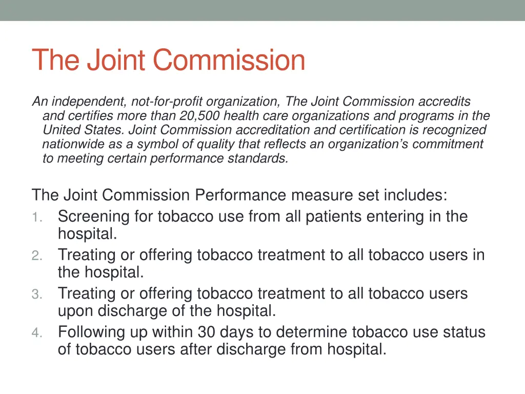 the joint commission