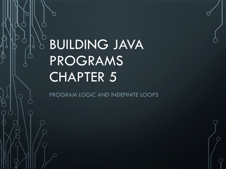 building java programs chapter 5