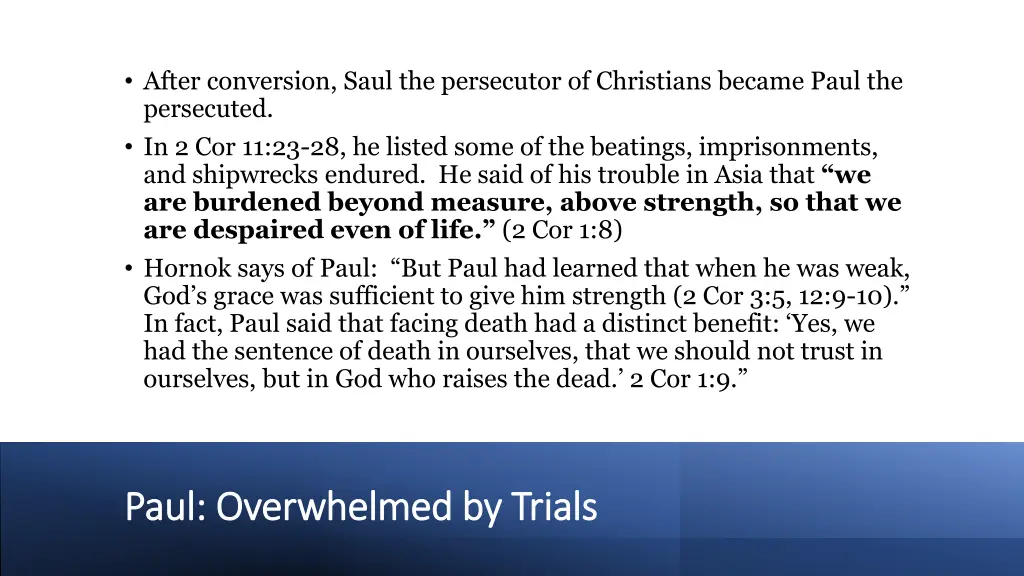 after conversion saul the persecutor