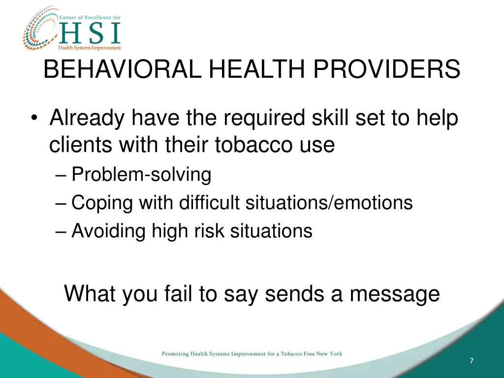 behavioral health providers