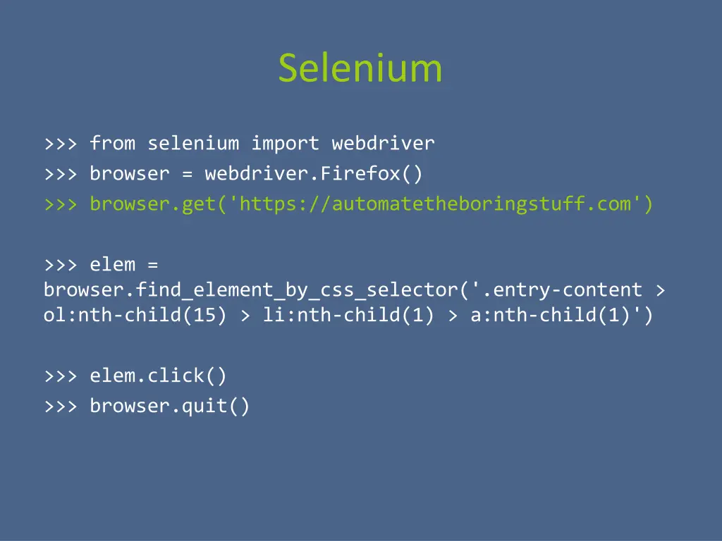 selenium 4