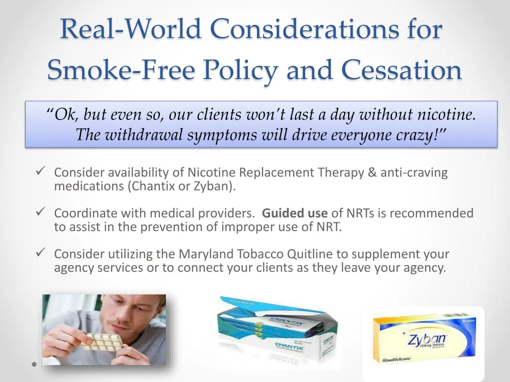 real world considerations for smoke free policy 1