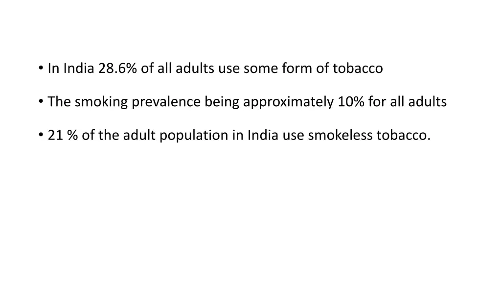 in india 28 6 of all adults use some form