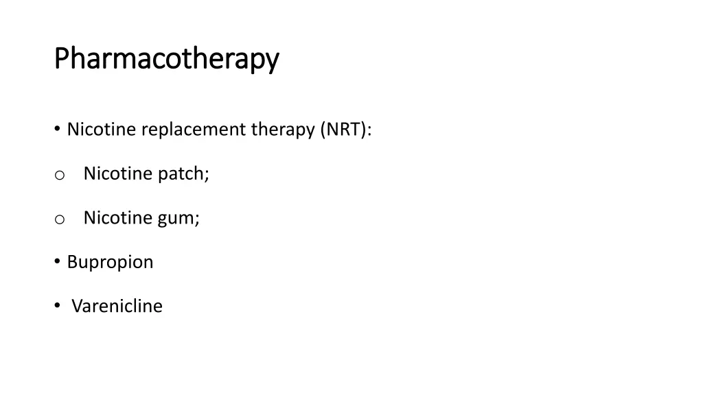 pharmacotherapy pharmacotherapy