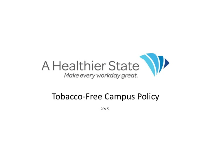 tobacco free campus policy