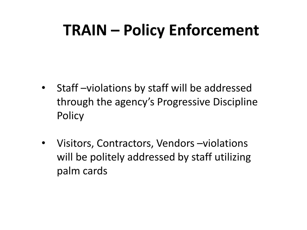 train policy enforcement 1