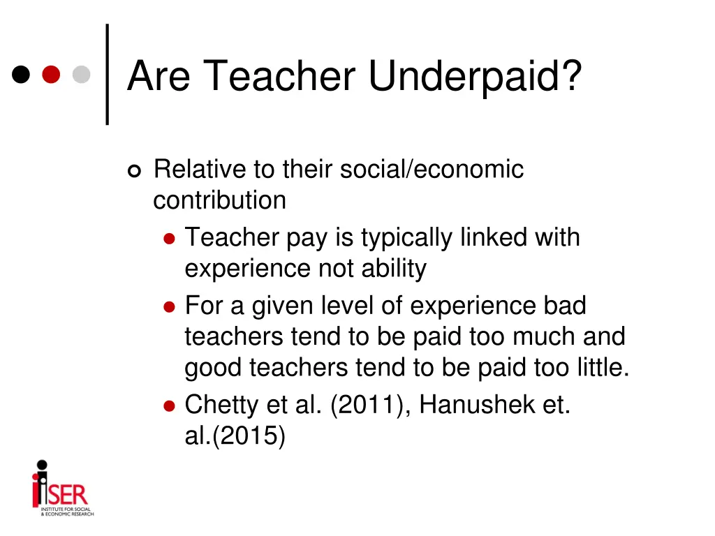 are teacher underpaid