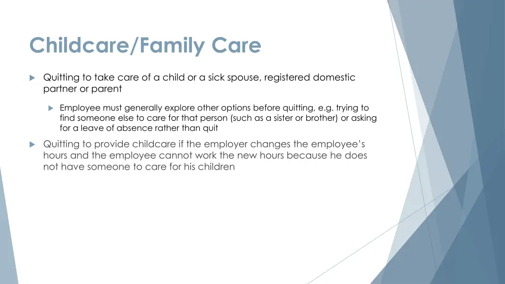 childcare family care