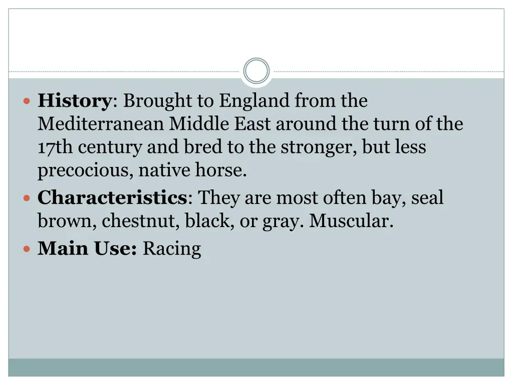 history brought to england from the mediterranean