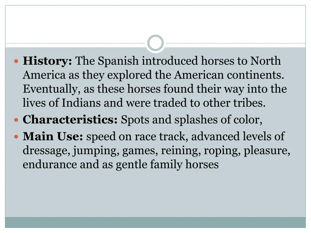 history the spanish introduced horses to north