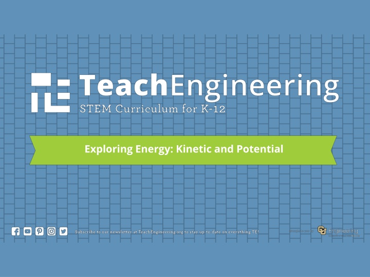 exploring energy kinetic and potential