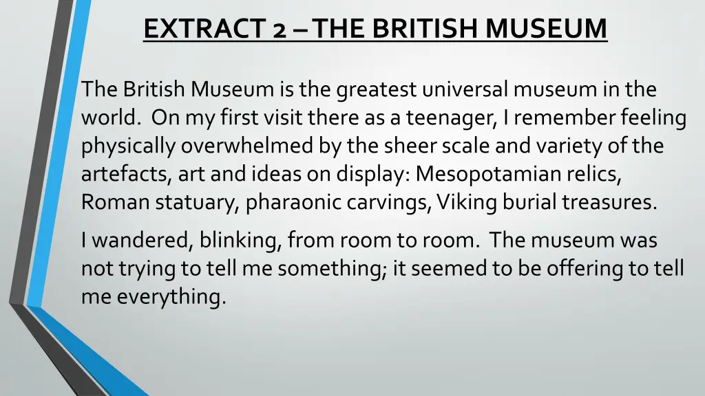 extract 2 the british museum 1