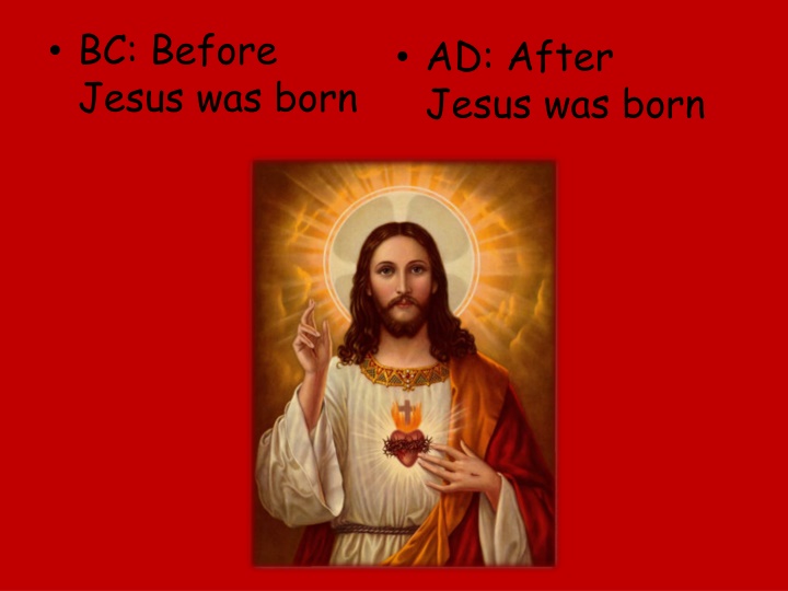 bc before jesus was born