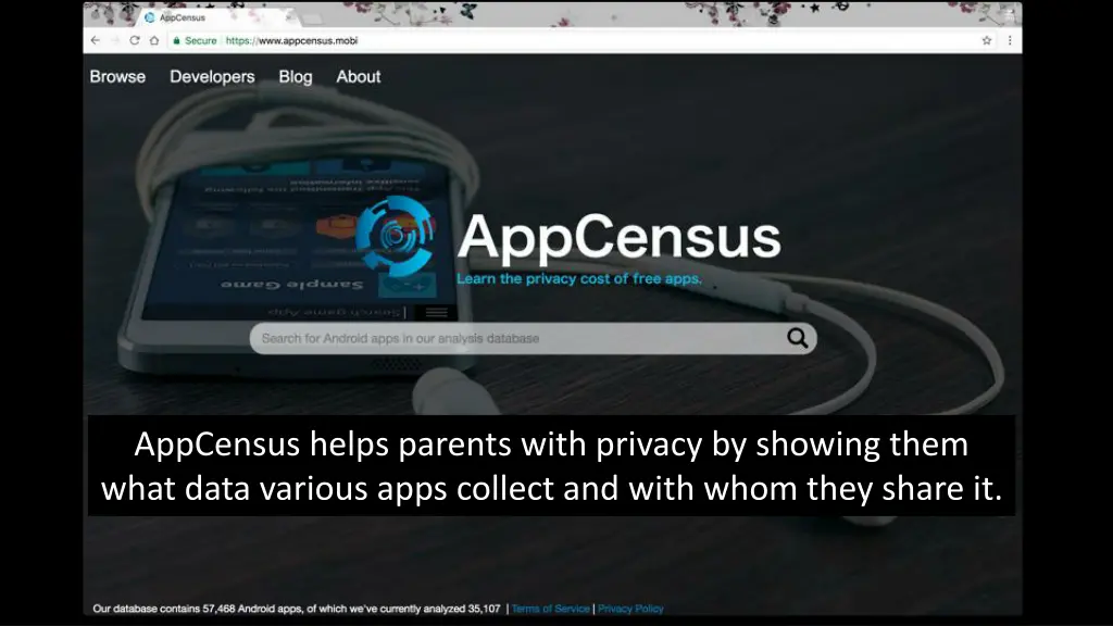 appcensus helps parents with privacy by showing