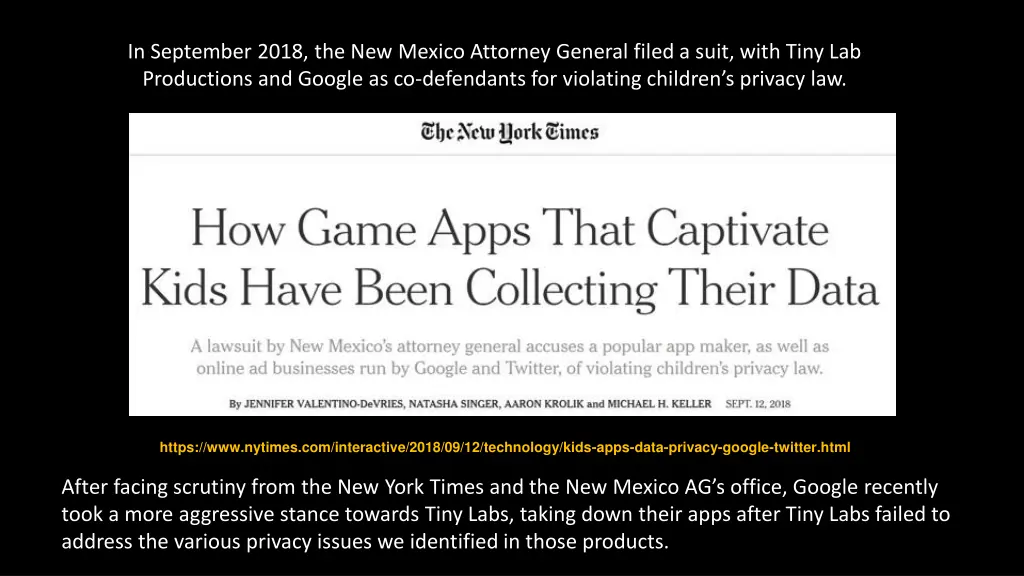 in september 2018 the new mexico attorney general