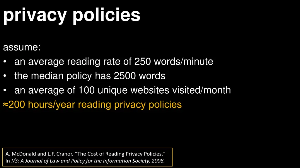 privacy policies 1