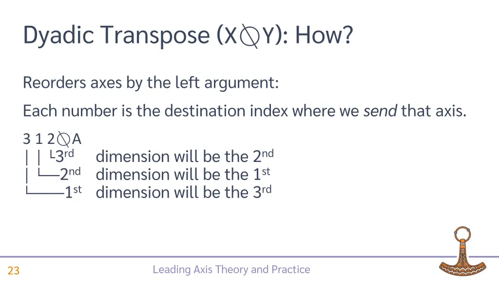 dyadic transpose x y how