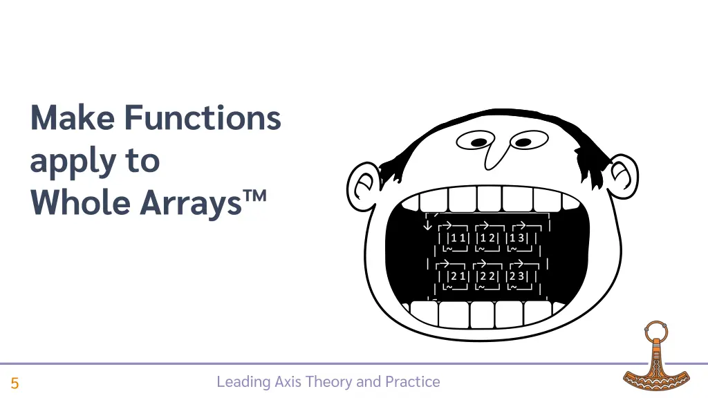 make functions apply to whole arrays 1