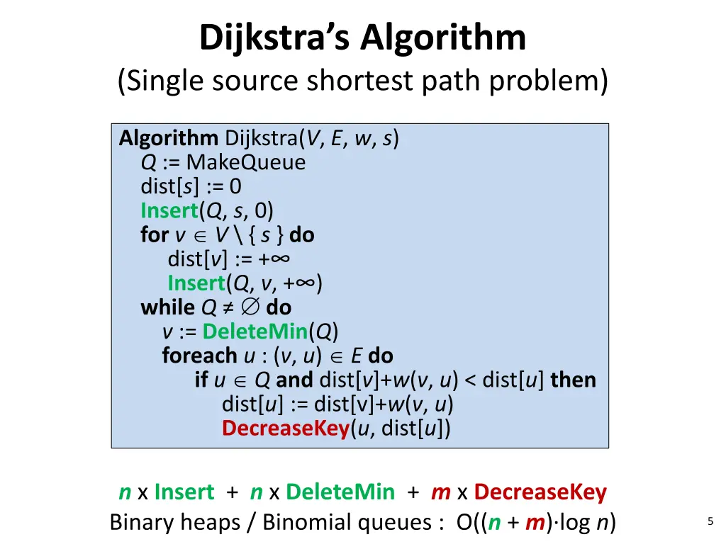 dijkstra s algorithm single source shortest path